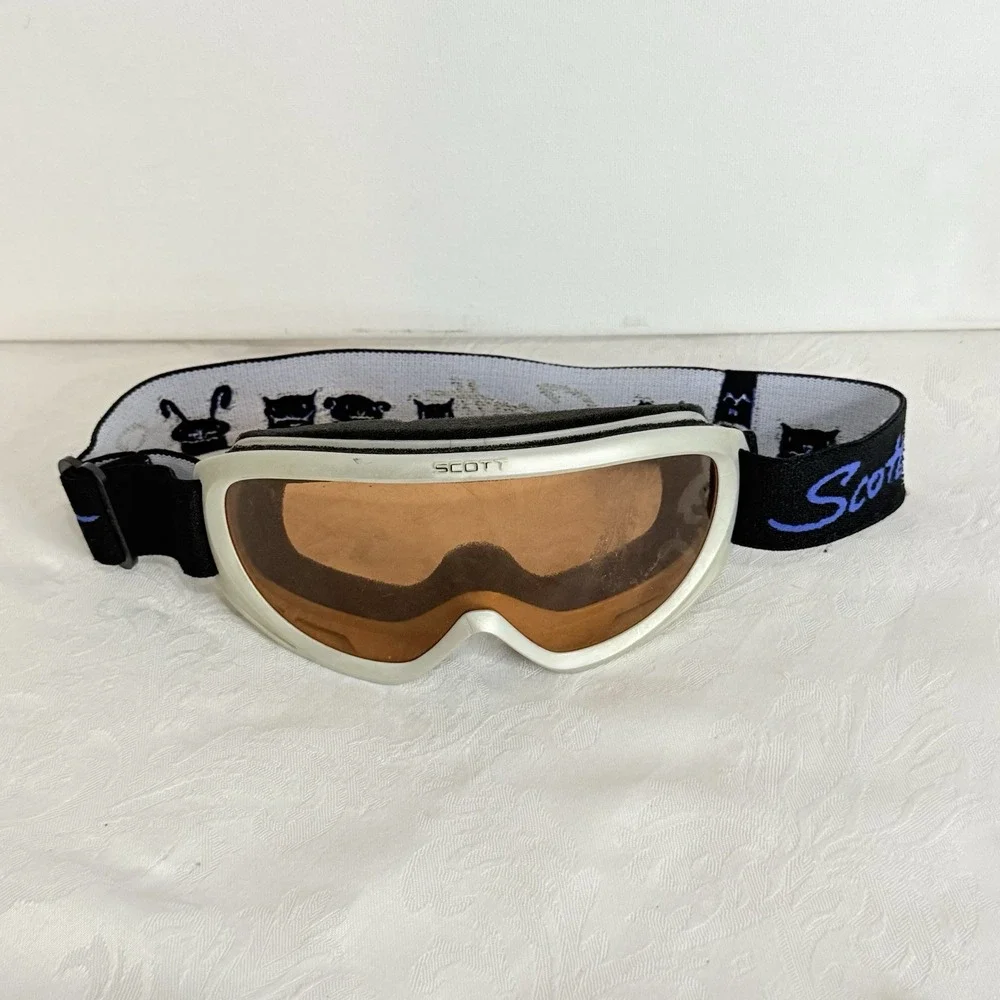 Scott Unisex Googles with‎ Amber Lens (Animal Themed)